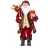 Dekorácia MagicHome Vianoce, Santa s darčekmi
