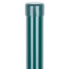 Stĺpik Strend Pro METALTEC, zelený, okrúhly, čiapočka, Zn+PVC, RAL6005