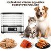 152895 15 gudo vykonna elektricka susicka potravin s 5 platy idealni pro zdrave mlsani vyrobu jerky ovocnych platku zeleninovych chipsu susenych bylinek i pamlsku pro domaci mazlicky
