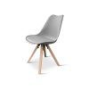 sada 2 kusů židlí Scandinavia Exclusive šedá