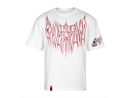 WHITE BLOOD DROP HEAVYWEIGHT TEE