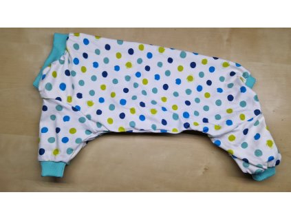 Overal lehký - BER/NEBER puntíky - UNI/pes