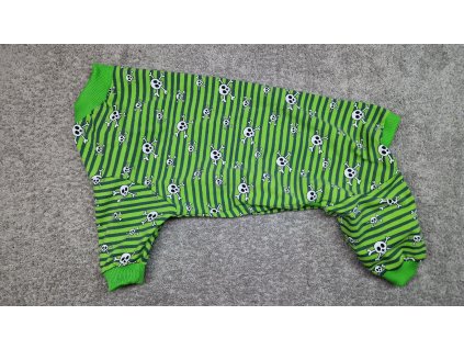 Overal lehký - Lebky zelené - UNI/pes