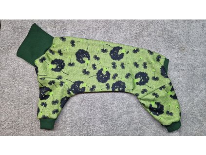 Overal teplý warmkeeper - Pampelišky na zelené - fena