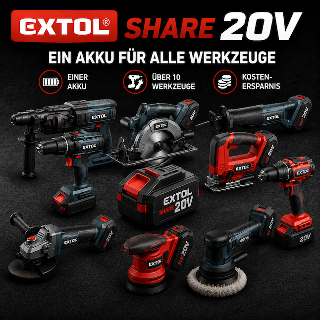 EXTOL AKU SHARE20V