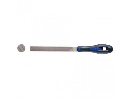 Leichte Werkstattfeile 150 mm, mit ergonomischem Griff, 16 × 3 mm, Sek. 2