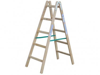 Stehleiter 5 BC STANDARD Holz