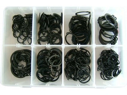 Set von Innen- und Außen-Seegerringen