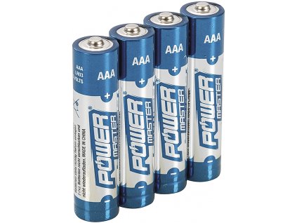 Alkalische Batterie AAA - 4 St.
