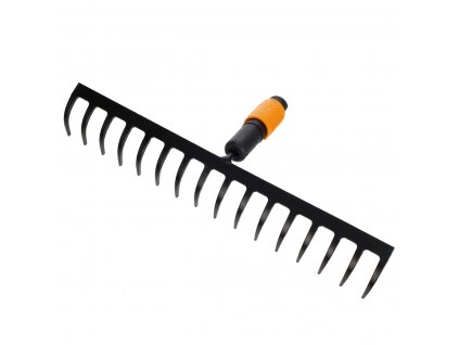 FISKARS QUIKFIT 16-Zinken-Metallrechen 40 cm 1000654