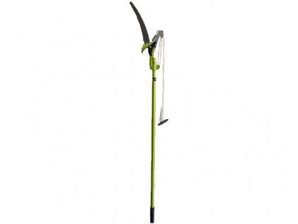 Raupenschere mit Säge 30 cm, Teleskopstange 240 cm, Metall.