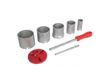 Silverline Bohrer-Set 33 - 83 mm
