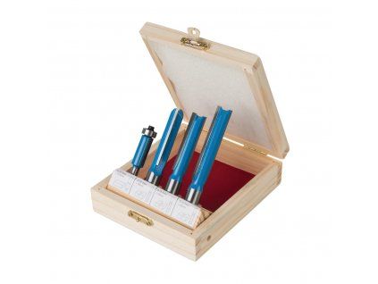 Küchen-Arbeitsplatten-Cutter-Set 4-tlg. 1/2" und 1/4" Silverline