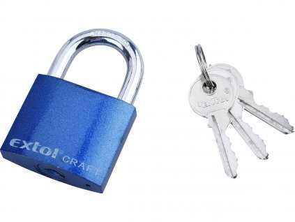 Vorhängeschloss aus Gusseisen, farbig, 50 mm