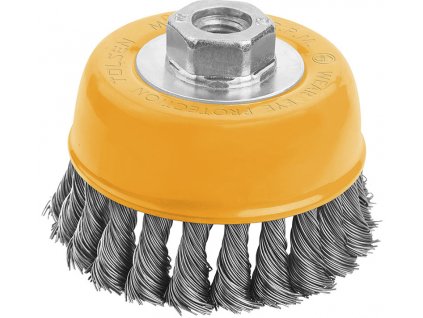 Topf-Zopfbürste 75 mm - M14