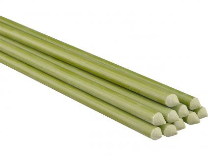 Fiberglasstäbe, Packung 10 Stk., 1,95 m × Pr. 12 Millimeter