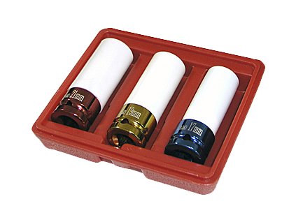 Schlagsteckschlüssel 1/2“ - 3 St.