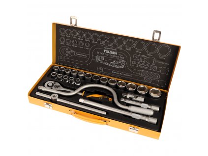 Steckschlüsselsatz 1/2" 24 Stk.