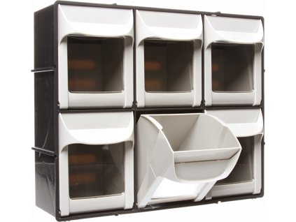 Magazin mit 6 aufklappbaren Speichern SH
