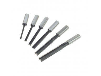 Holzmann LL6TLGL 6-teiliges Langlochbohrer-Set