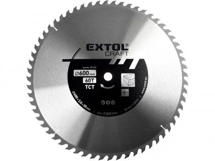 Hartmetallklinge 600 × 3,8 × 30 mm, 60Z