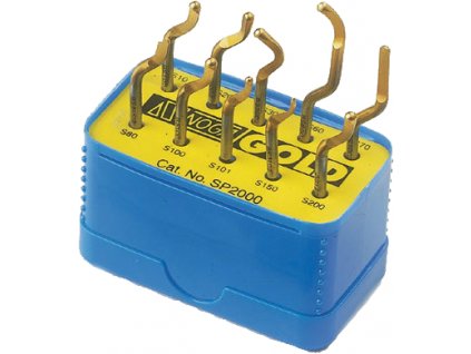 Set von zehn „S“-Messern TiN NOGA