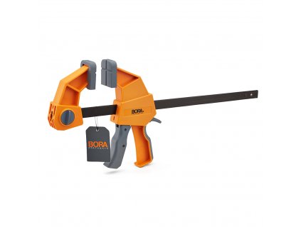 BORA Einhand-Zimmermannszwinge - Spannweite bis 30 cm