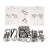 Karabiner- und Seilklemmenset 30 St.