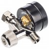 Regelventil 1/4" mit Manometer