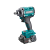Akku-Schlagschrauber 1/2" SHARE20V, 500 Nm, bürstenlos, 2 Ah, EXTOL INDUSTRIAL