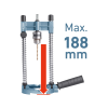 Mehrzweck-Bohrständer mit Bohrfutter, Ø 1–10 mm, Schaft Ø 9 mm, EXTOL PREMIUM
