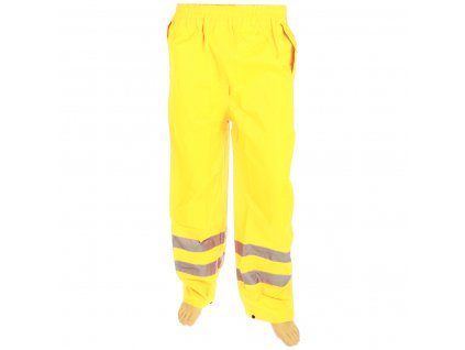 Reflexní Hi-Vis kalhoty L 81 cm žluté Silverline