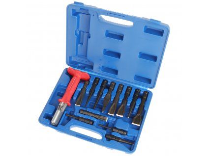 Sada sekáčů, průbojníků a důlčíků 12 kusů