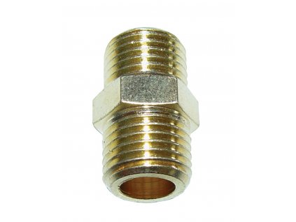 Dvojitá vsuvka 1/4“ vnější - 1/4“ vnější závit (2 ks)