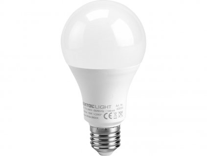 Žárovka LED klasická, 15 W, 1350 lm, E27, teplá bílá