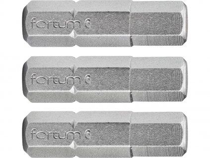 Hrot imbus sada 3 ks, H 5 × 25 mm, S2 Fortum