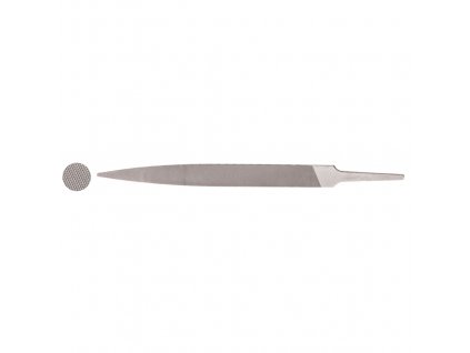 Precizní pilník plochošpičatý nízký 100 mm, 12 × 1,3 mm, sek 4