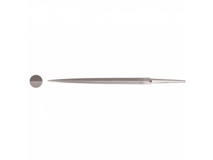 Precizní pilník trojhranný 100 mm, 6,3 × 6,3 mm, sek 2