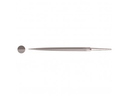Precizní pilník trojhranný 100 mm, 6,3 × 6,3 mm, sek 4