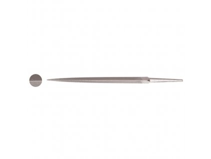 Precizní pilník trojhranný 150 mm, 9,3 × 9,3 mm, sek 0