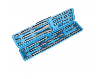 Sada SDS vrtáků a sekáčů 12 ks Silverline