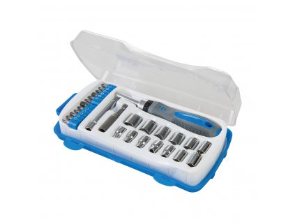Sada bitů a klíčů 28 ks Silverline