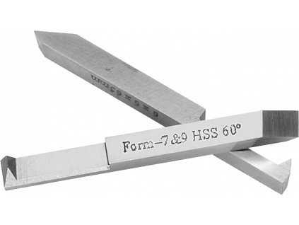 Závitové nože oboustranné 6 × 6 × 63 mm