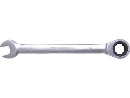 Klíč ráčnový očkoplochý, 72 zubů, 15 mm