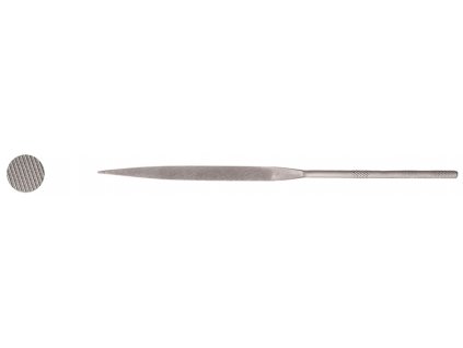 Jehlový pilník 160 mm, plochošpičatý, 5,8 × 1,5 mm, sek 1