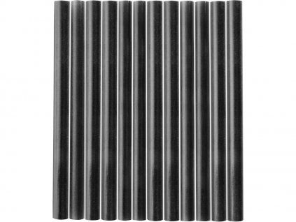 Tyčinky tavné, černá barva, pr.7,2 × 100 mm, 12 ks EXTOL CRAFT