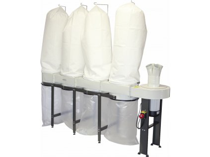 Odsavač FM470 – 3fázový motor, vysoký výkon, na jemný i hrubý prach