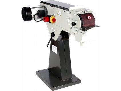 Pásová bruska BS150 – stojanová, 375 W, s brusným kotoučem