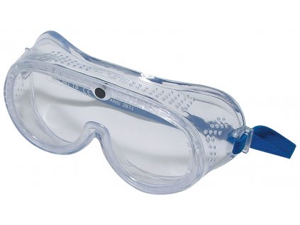 Ochranné PVC brýle s přímým větráním Silverline