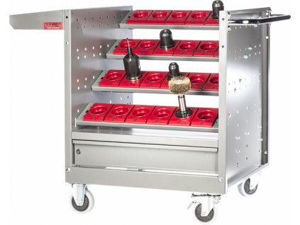 Pojízdný stolek pro nástroje k CNC